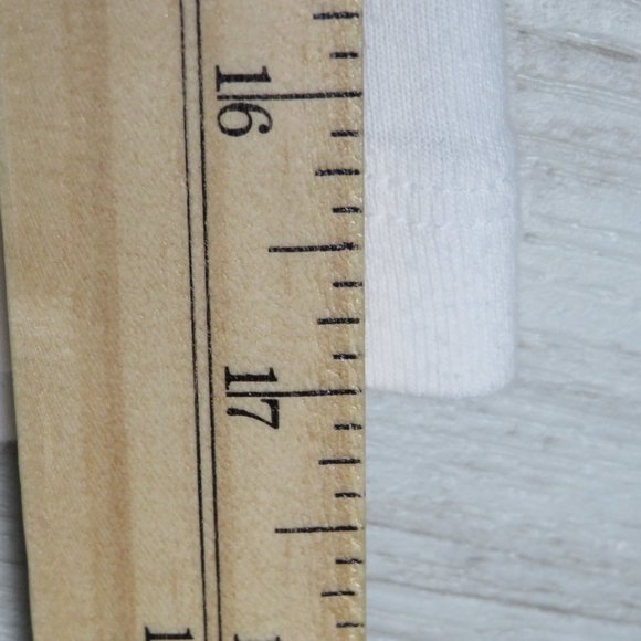 Jones NY* Women's 3/4 Sleeve V-Neck 1/4 Button Down‎ Straight Hem Shirt~ 1X - Picture 11 of 11